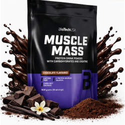 Muscle Mass 1000g - Cioccolato Muscle Mass 1000g - Cioccolato