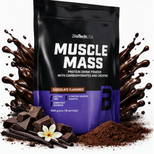 Muscle Mass 1000g - Chocolate