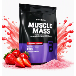 Muscle Mass 1000g - Fragola Muscle Mass 1000g - Fragola